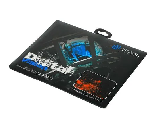 Игровая поверхность Oklick OK-F0252 рисунок/красные частиц, фото 4