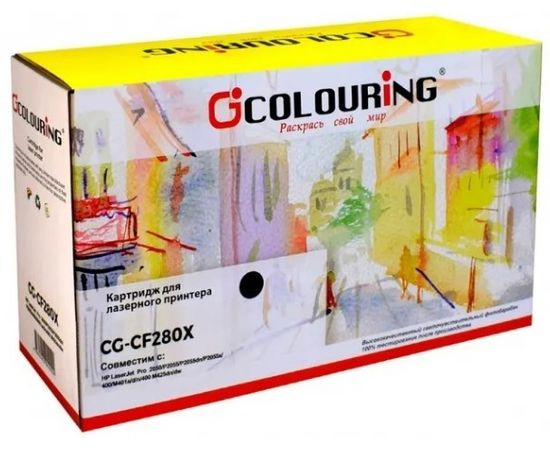 Картридж CF280X (Colouring) (CG-CF280X)