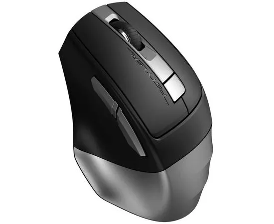 Мышь A4 Tech FB35CS Silent, Dual Mode BT/Radio USB, встроенный аккумулятор, черный/серый (FB35CS USB SMOKY GREY), фото 3