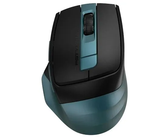 Мышь A4 Tech FB35CS Silent, Dual Mode BT/Radio USB, встроенный аккумулятор, серый/зеленый (FB35CS USB MIDNIGHT GREEN)