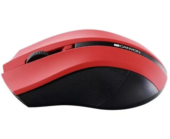 Мышь CANYON CNE-CMSW05R, красный, фото 2