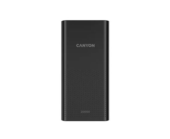 Внешний аккумулятор Canyon PB-2001 20000mAh, Black, черный (CNE-CPB2001B)