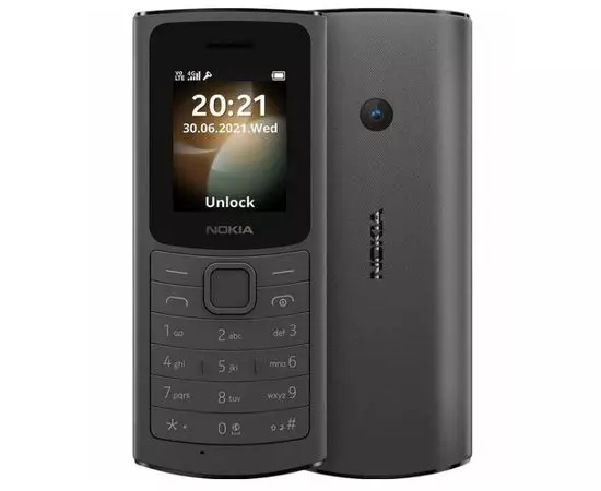 Мобильный телефон Nokia 105 DS Black (TA-1557) (1GF019CPA2C02)