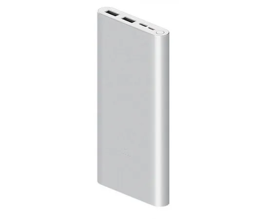Внешний аккумулятор Xiaomi Mi Power Bank 3, 22.5W, 10000 mAh, Silver (PB100DZM)