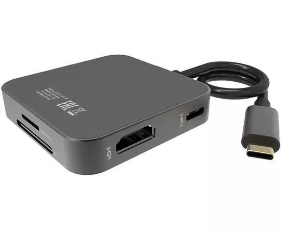 Док-станция для ноутбука Digma DS-741UC_GS, Type-C, фото 2