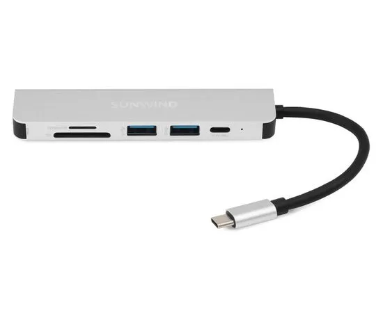 Док-станция для ноутбука SunWind SW-DS030, Type-C, фото 2