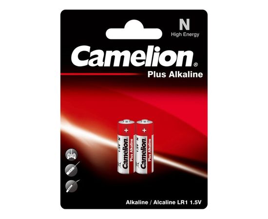 Батарейка (размер LR1) Camelion LR1- упаковка 2 шт, цена за2шт (LR1-BP2)