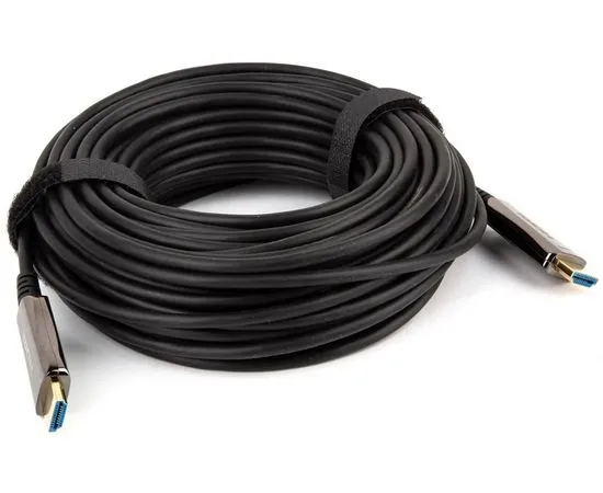 Кабель HDMI 20m v2.0 (VCOM) оптический, черный (D3742A-20)