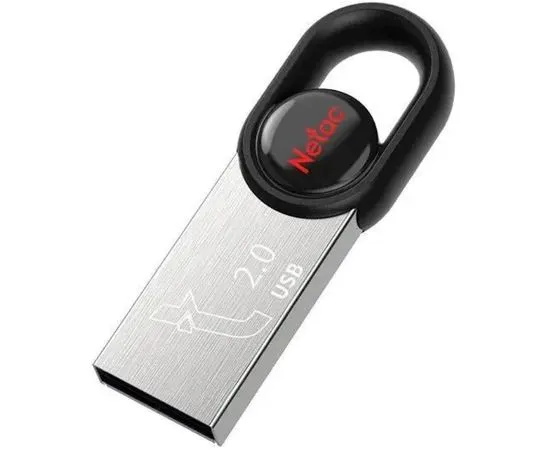 USB Flash-накопитель 64Gb (Netac, UM2) серебристый/черный (NT03UM2N-064G-20BK), фото 2