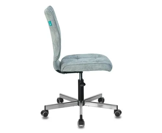 Кресло Бюрократ CH-330M, без подлокотников, ткань, серый (CH-330M/LT-28), фото 3