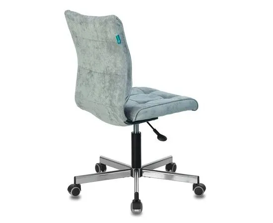 Кресло Бюрократ CH-330M, без подлокотников, ткань, серый (CH-330M/LT-28), фото 4