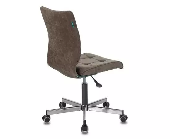 Кресло Бюрократ CH-330M, без подлокотников, ткань, темно-коричневый (CH-330M/LT-10), фото 4