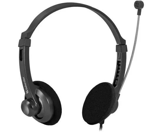 Наушники с микрофоном Defender Aura 104 Black (63104), фото 2