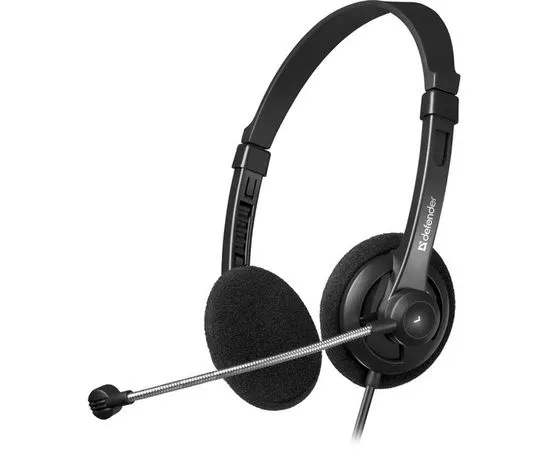 Наушники с микрофоном Defender Aura 104 Black (63104)