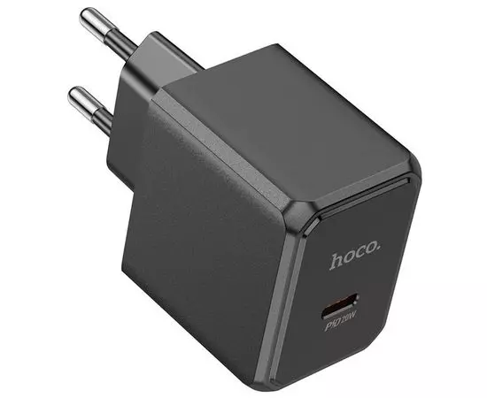 Зарядное устройство HOCO CS13A Ocean, USB C, PD (20W), черный (6942007603805)