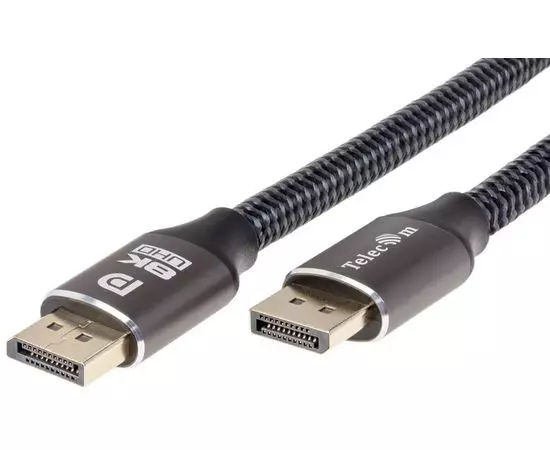 Кабель DisplayPort 3m, v1.4, Telecom, черный (TCG750-3M)
