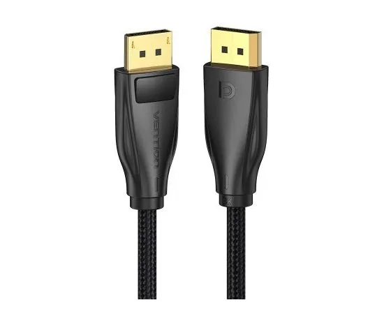 Кабель DisplayPort 3m, v1.4, Vention, черный (HCCBI)