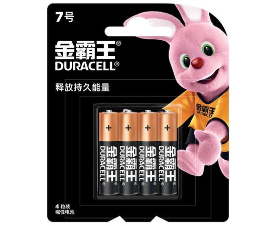 Батарейка (размер AAA, LR03) DURACELL - упаковка 4шт, цена за 4шт (DR LR03/4BL CN)