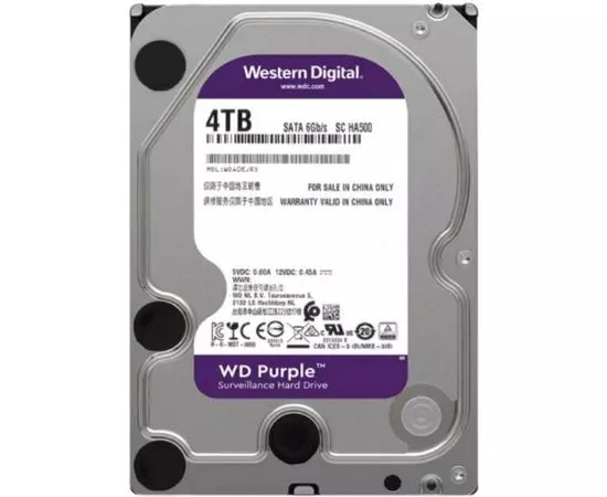 Жесткий диск Western Digital 4Tb Purple (WD40EJRX)