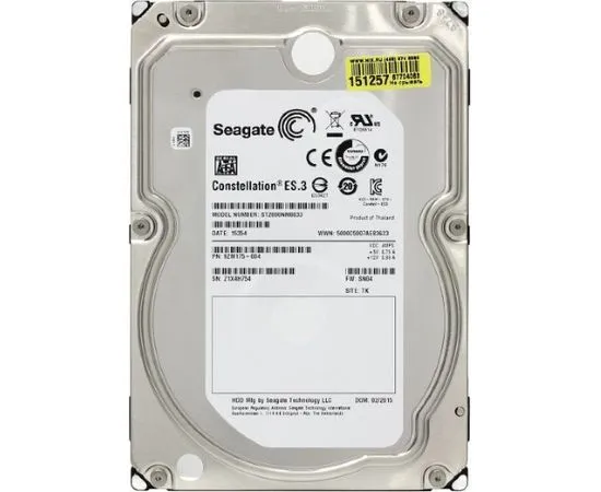 Жесткий диск  Seagate 2Tb Constellation ES.3  6GB/S 128MB (ST2000NM0033)