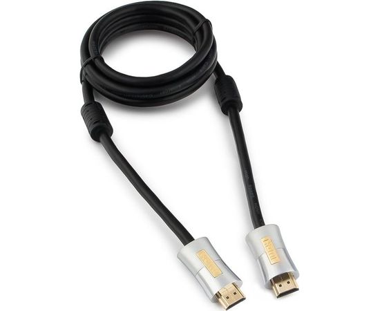 Кабель HDMI (M) 1.8m (Cablexpert, v2.0, позол.разъемы, 2 феррита, блистер) (CC-P-HDMI01-1.8M)