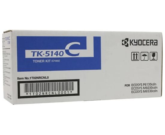 Картридж KYOCERA TK-5140C (тонер-картридж голубой) Cyan (1T02NRCNL0)