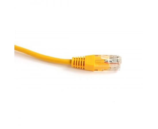 Патч-корд 1,5м. UTP 5e (LANMASTER) желтый, медь (TWT-45-45-1.5-YL)