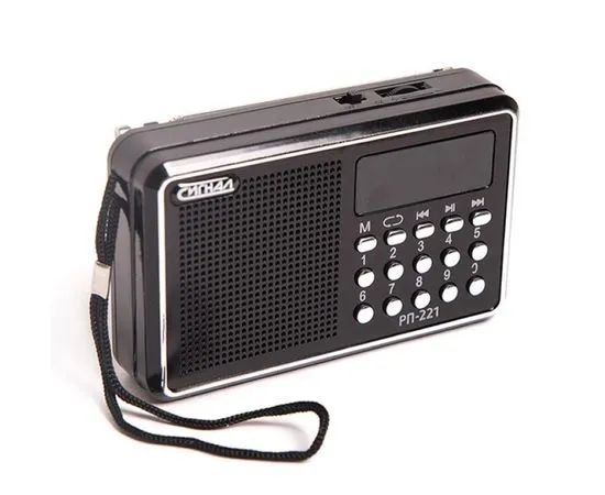 Радиоприемник Сигнал РП-221, черный (17818), фото 2