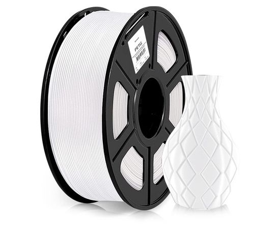 Пластик PETG катушка 1,75 мм/1кг (Cactus, белый) (CS-3D-PETG-1KG-WHITE)