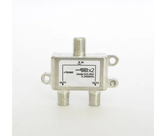 Делитель сигнала 5-2400 МГц, 2-way (DiViSat DVS-S102), (03-32322-03)
