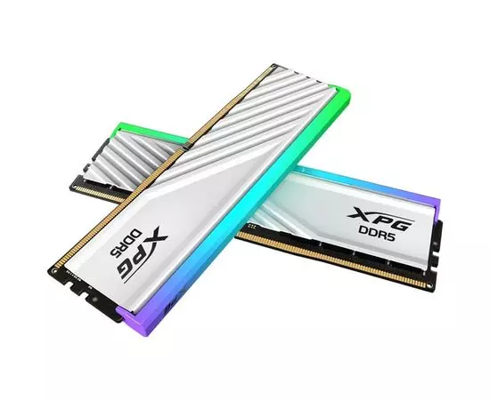Оперативная память ADATA 2x16Gb DDR5-6400MHz XPG Lancer Blade RGB White (AX5U6400C3216G-DTLABRWH)