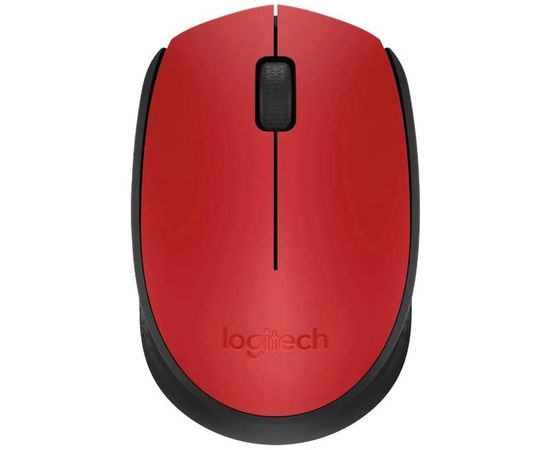 Мышь Logitech M170 Red, красный (910-004648)