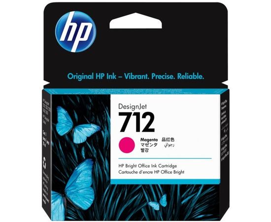 Картридж HP №712 Magenta 29ml (3ED68A)