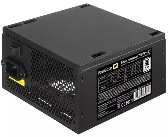 Блок питания 750W (Exegate, 750PPH-LT-OEM) (EX292341RUS-OEM)