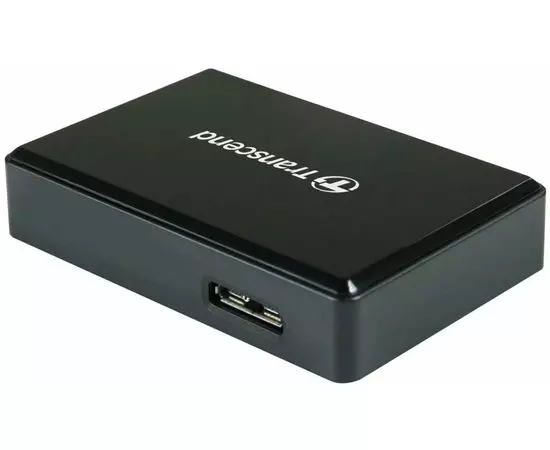 Картридер внешний USB3.1 Type-C Transcend TS-RDC8K2 Black, фото 3