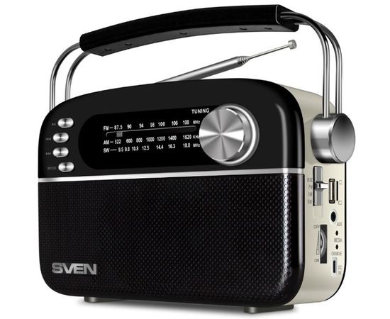 Радиоприемник SVEN SRP-505, черный (SV-020446)