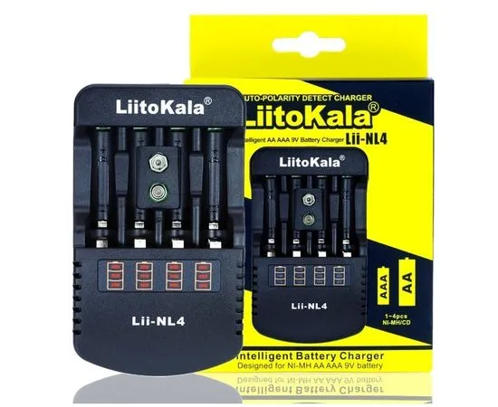 Зарядное устройство LiitoKala Lii-NL4 (93587), фото 2