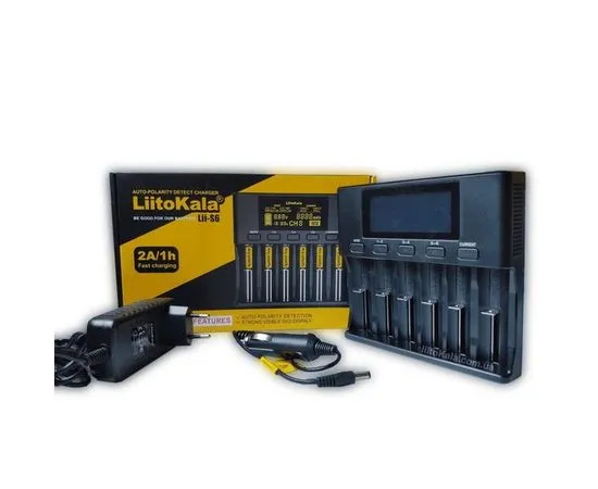 Зарядное устройство LiitoKala Lii-S6 (93598), фото 4