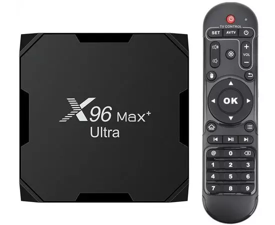 Медиаплеер X96 MAX+ ULTRA S905 X4 4Gb/64Gb (на базе ОС Android 11)