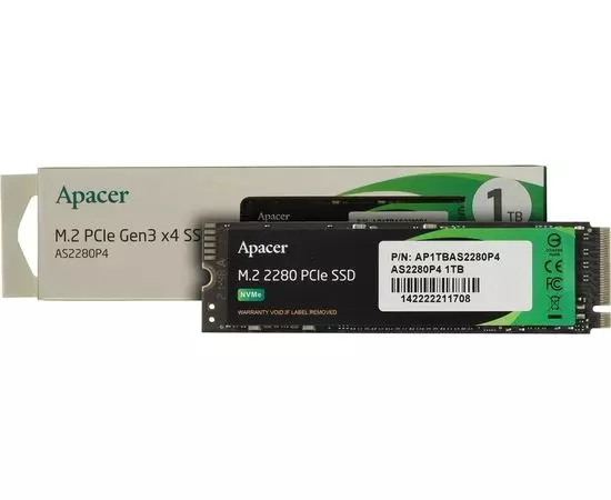 Накопитель SSD M.2 1Tb Apacer AS2280P4 (AP1TBAS2280P4-1)