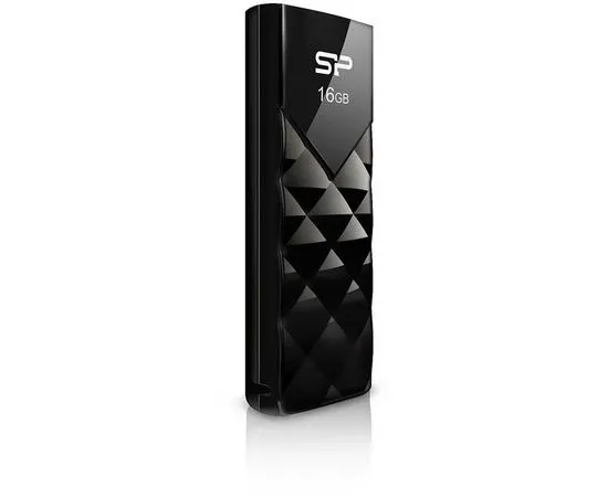 USB Flash-накопитель 16Gb (Silicon Power, Ultima U03) Black (SP016GBUF2U03V1K), фото 2