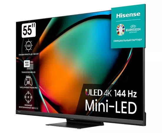 Телевизор 55" Hisense 55U8KQ, фото 2