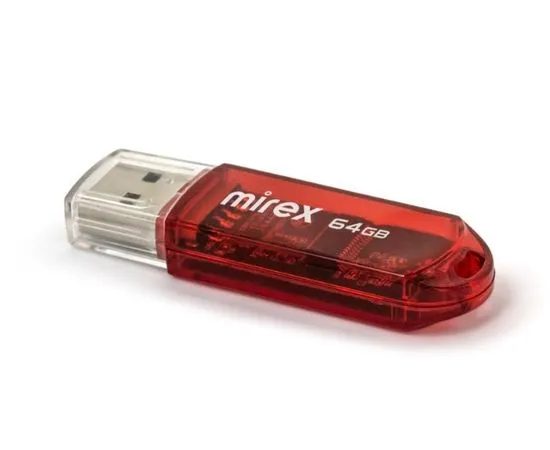 USB Flash-накопитель 64Gb (Mirex, Elf) красный (13600-FMURDE64), фото 2