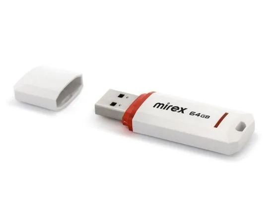 USB Flash-накопитель 64Gb (Mirex, KNIGHT) белый (13600-FMUKWH64), фото 3