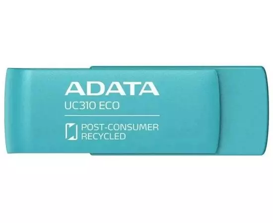 USB Flash-накопитель 64Gb USB 3.0 (ADATA, UC310E) зеленый (UC310E-64G-RGN)