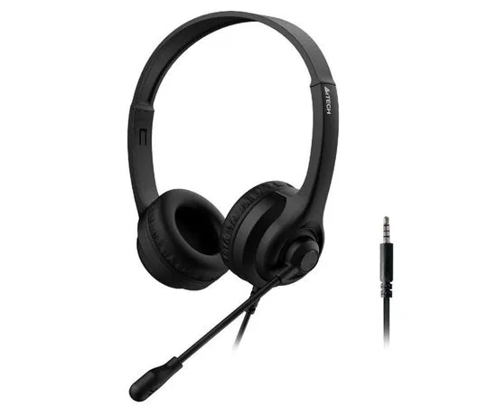 Наушники с микрофоном A4 Tech HS-8i Black