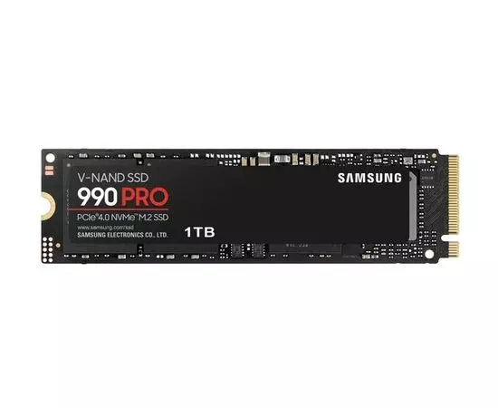 Накопитель SSD M.2 1Tb Samsung 990 Pro (MZ-V9P1T0BW)