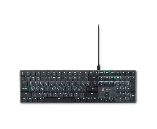 Клавиатура Oklick K953X USB, черный/серый (1901086)