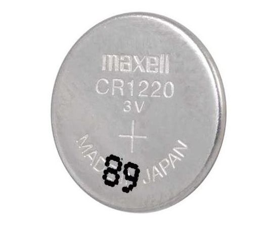 Батарейка CR1220 MAXELL, упаковка 5шт. цена за 1шт. (MX CR1220/5BL)