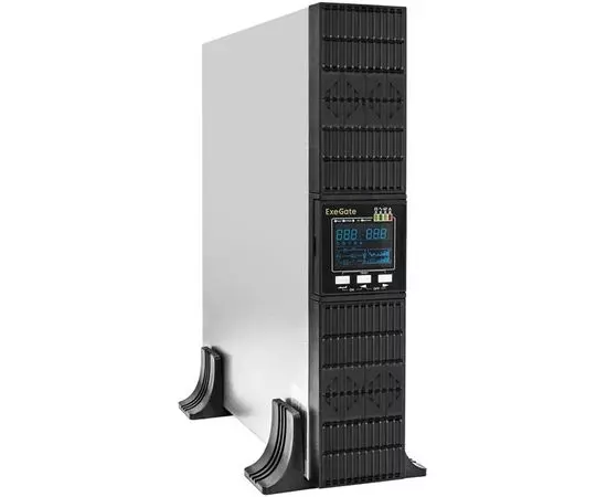 ИБП ExeGate PowerExpert ULS-2000.LCD.AVR.1SH.2C13.USB.RS232.SNMP.2U